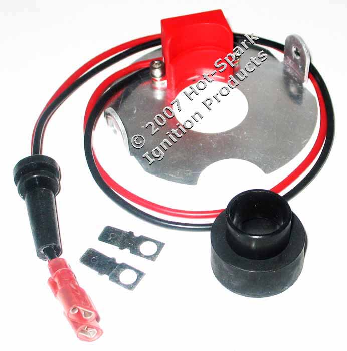 Hot-Spark Electronic Ignition Conversion Kit for 6-Cylinder Autolite Distributors for Marine, Agricultual and Industrial Engines
