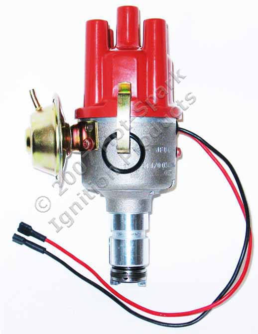 Hot-Spark Bosch SVDA 034 Vacuum-advance Distributor with 3BOS4U1 electronic ignition for Air-cooled VW and Porsche 0 231 170 034